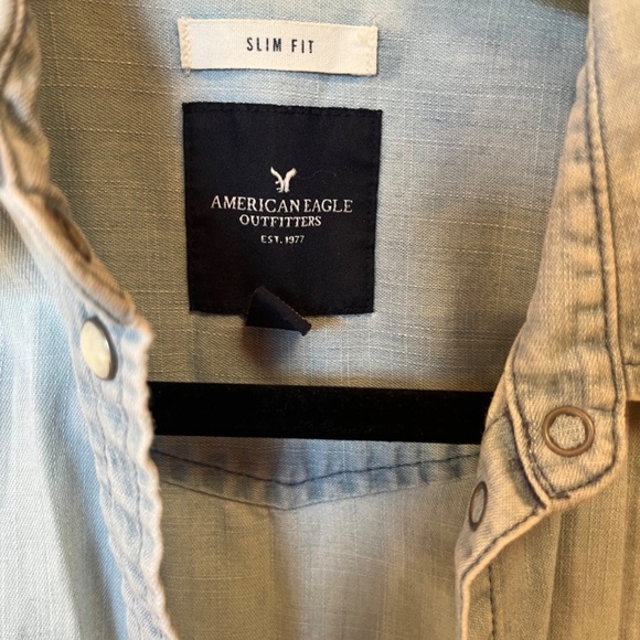 Denim button up shirt - Picture 3 of 4